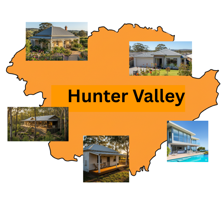 Hunter Valley Property Map